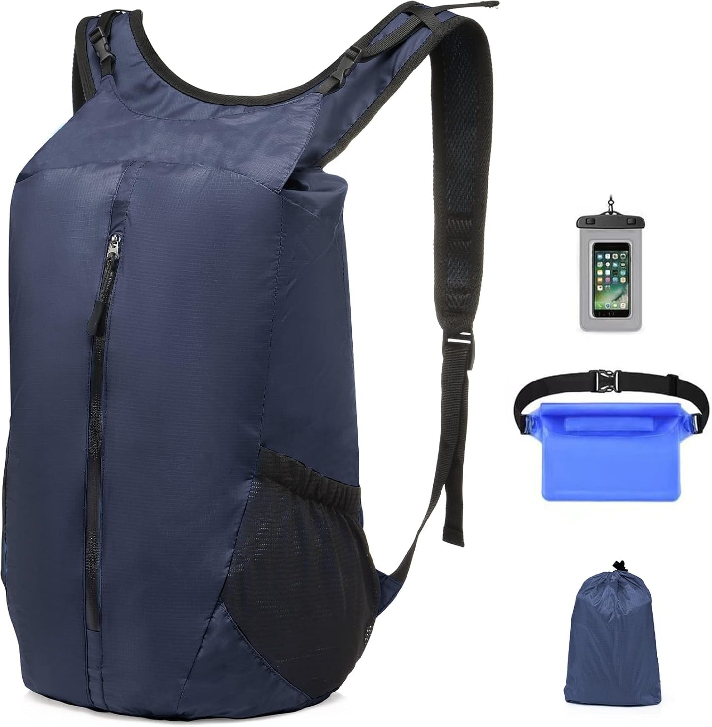 Waterproof Floating Dry Bag 20L Floating Dry Backpack Lightweight Waterproof Sports Backpack Storage Dry Bag for Travel Rafting Camping