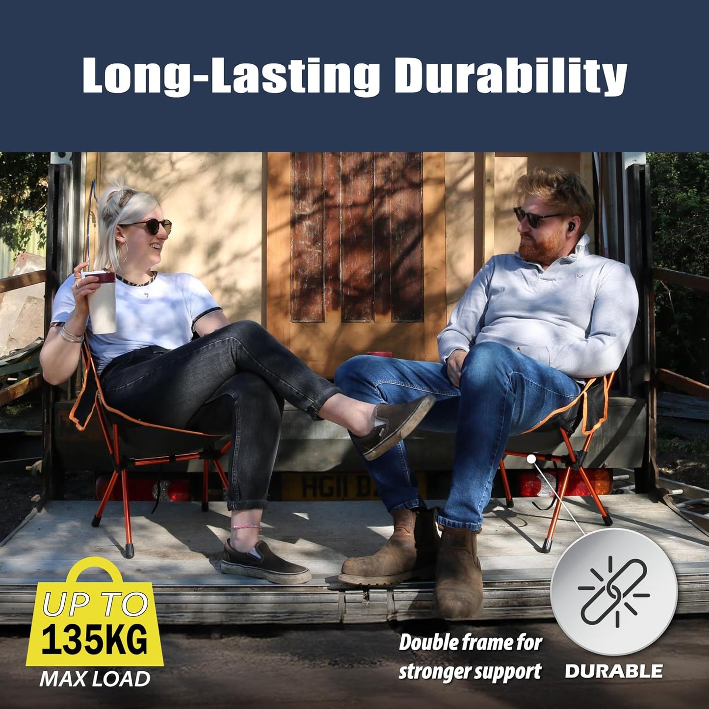 Camping Chair, YIZI GO Portable Camping Chair Lightweight, Hiking Chair, Camp Chair Outdoor Chair Beach Chair Folding Chair Camping Chairs for Adults Kids Picnic Chair Backpacking Compact