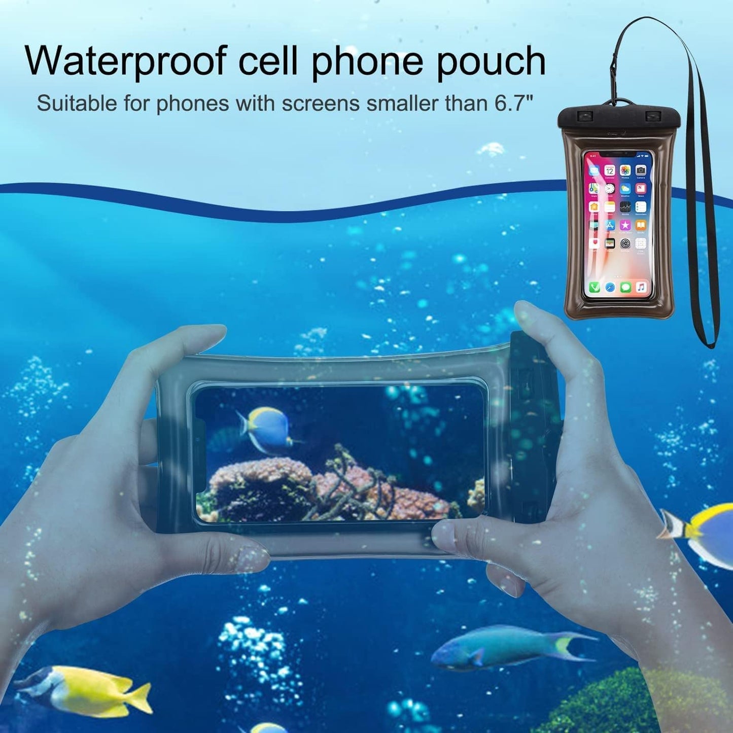 Waterproof Floating Dry Bag 20L Floating Dry Backpack Lightweight Waterproof Sports Backpack Storage Dry Bag for Travel Rafting Camping
