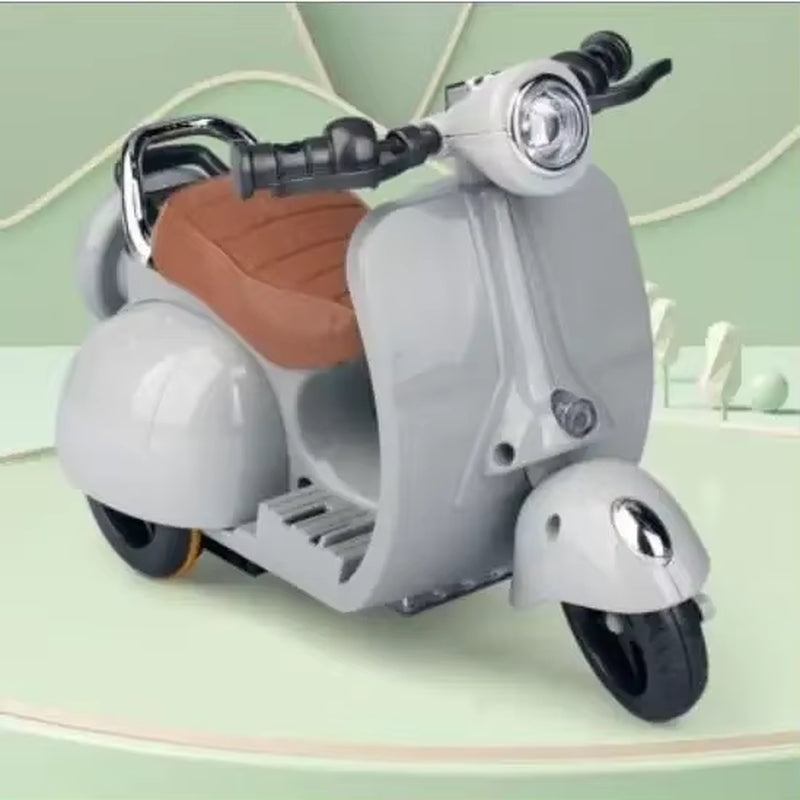 Doll Mini Electric Motorcycle Children'S Toy for Labubu Toy Motor for Doll (No Doll)